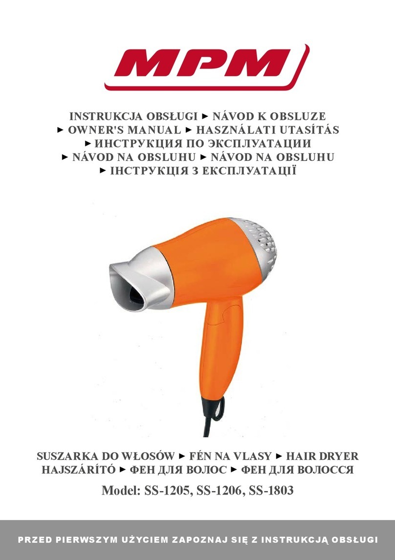 MPM SS-1205 Manuel utilisateur