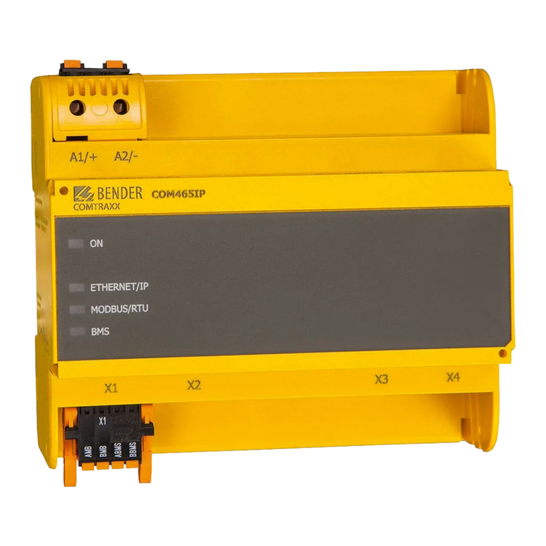 Bender COM465IP Manuel utilisateur