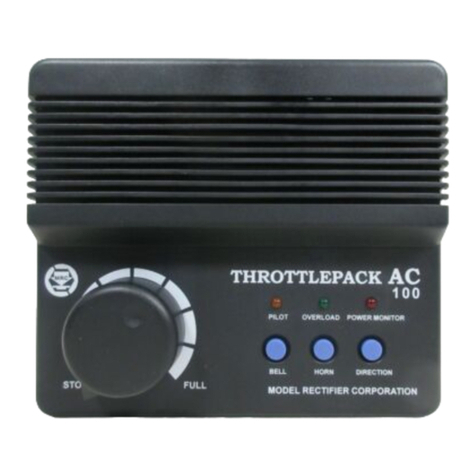 MRC THROTTLEPACK AC100 Manuel utilisateur