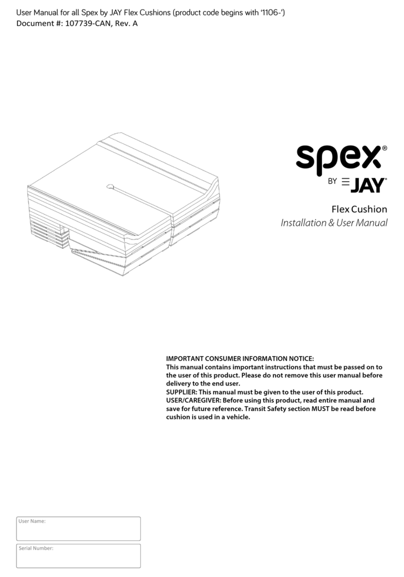 Jay SPEX Mode d’emploi Jay SPEX Mode d’emploi