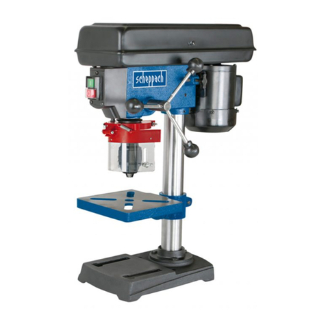 Scheppach DP13 Instructions de montage