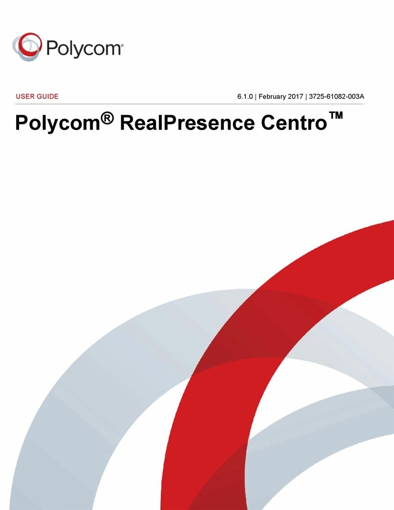 Polycom RealPresence Centro Manuel utilisateur
