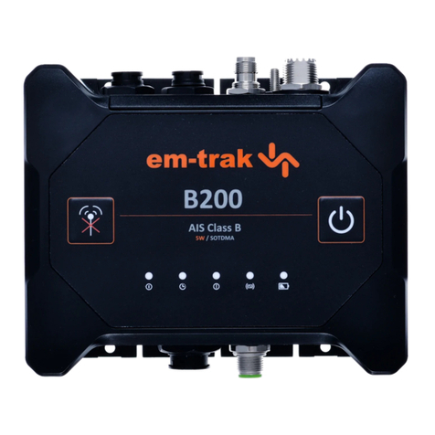 Em-Trak B200 Manuel utilisateur
