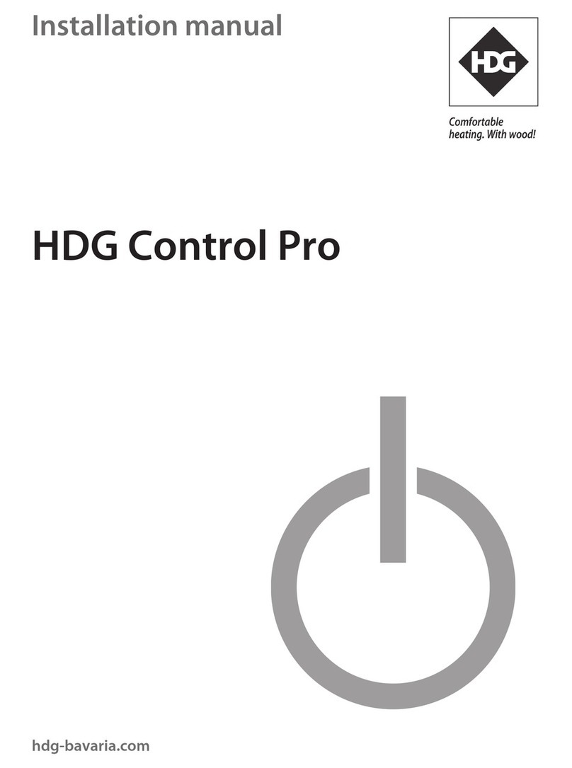 HDG Control Pro Manuel utilisateur HDG Control Pro Manuel utilisateur