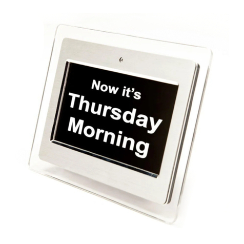 Designability Day Clock Manuel utilisateur