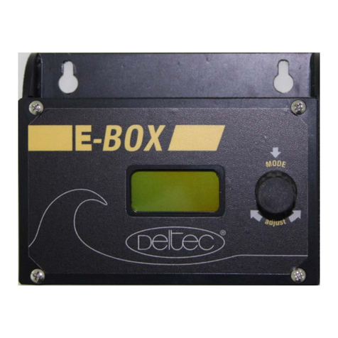 Deltec E-BOX Manuel utilisateur Deltec E-BOX Manuel utilisateur