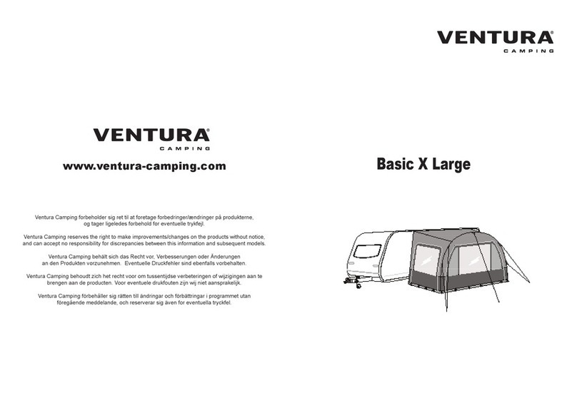Ventura Camping Basic X Large Manuel utilisateur