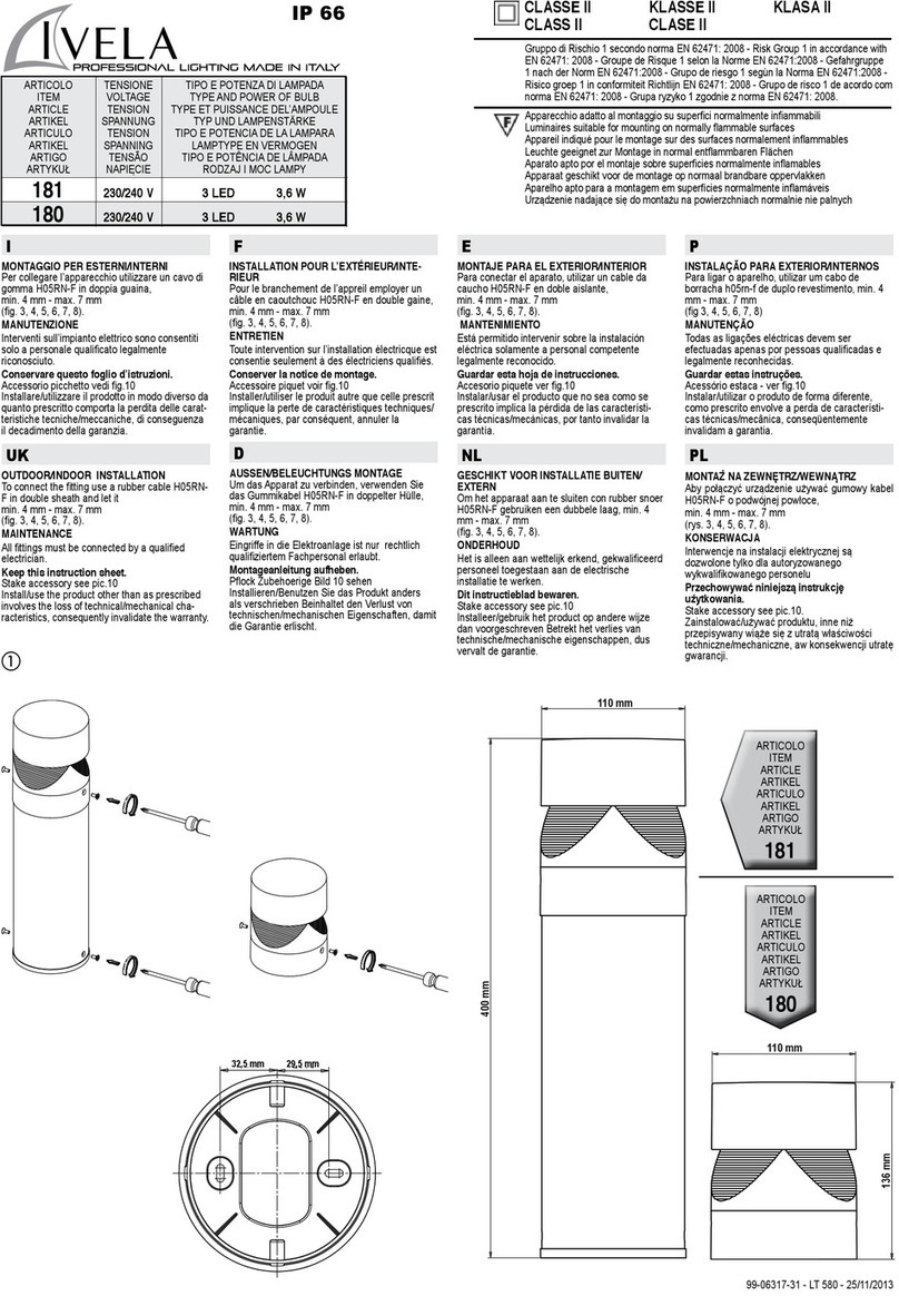 Ivela 181 Manuel utilisateur