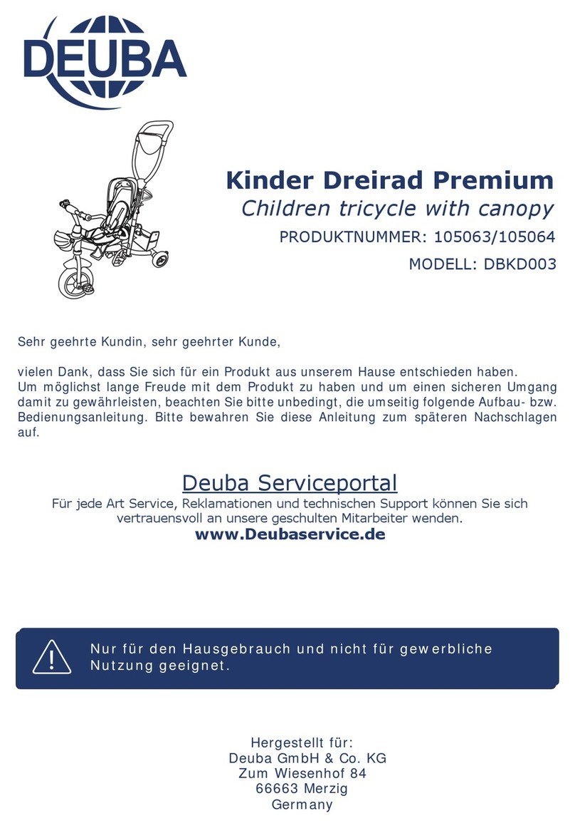 Deuba DBKD003 Manuel utilisateur Deuba DBKD003 Manuel utilisateur