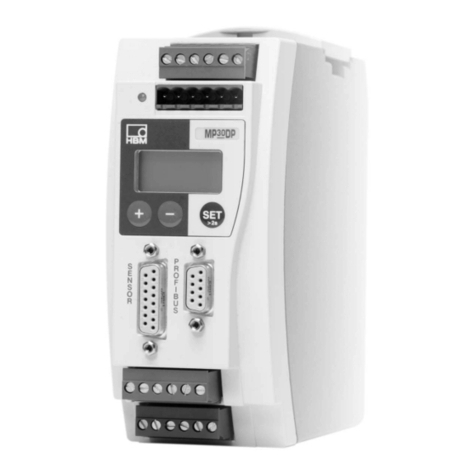 HBM MP30DP Manuel utilisateur