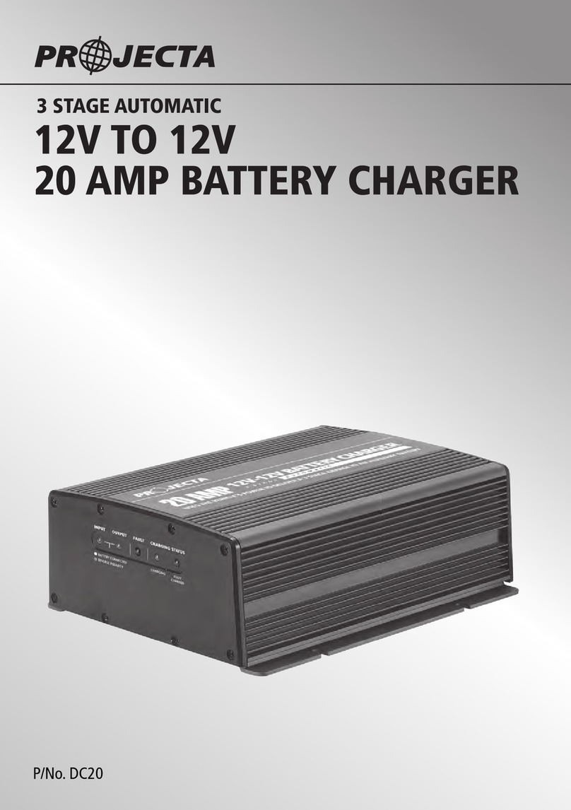 Projecta DC20 Manuel utilisateur