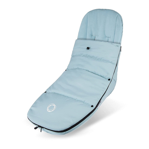Bugaboo high performance footmuf Manuel utilisateur
