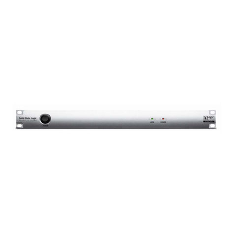Solid State Logic XLogic Delta-Link MADI HD Manuel utilisateur