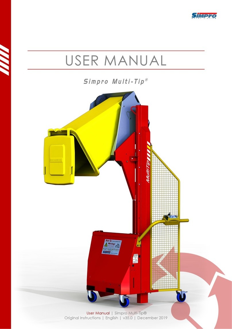 Simpro Multi-Tip MT1600B Manuel utilisateur