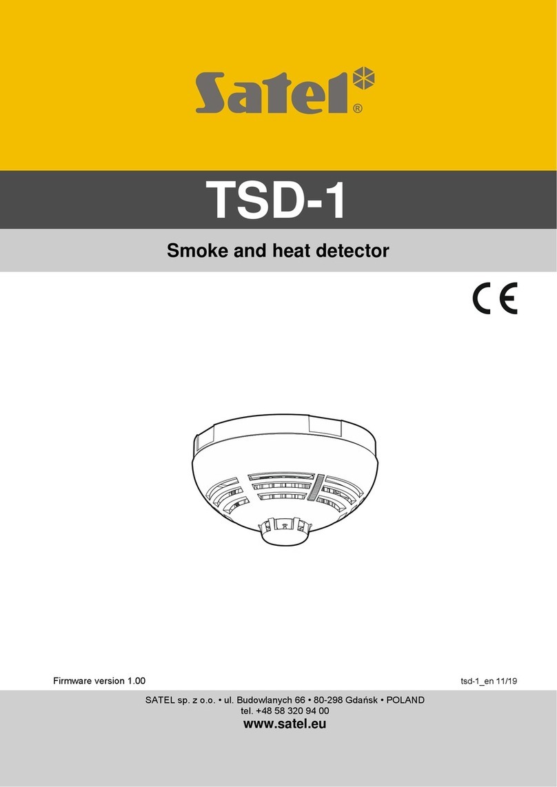 Satel TSD-1 Manuel utilisateur