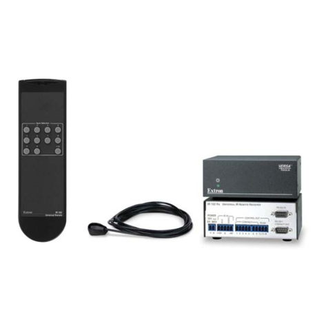 Extron electronics IR 102 Manuel utilisateur