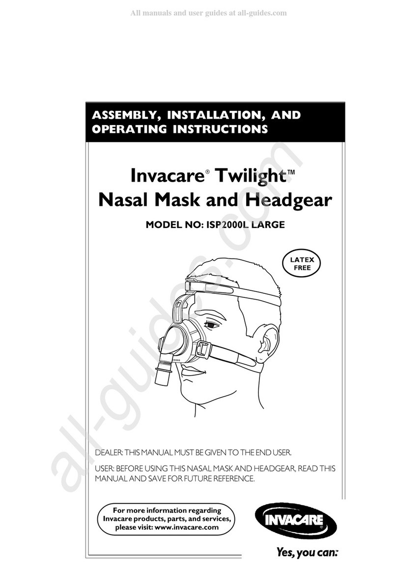 Invacare Twilight ISP2000L Large Instructions de montage