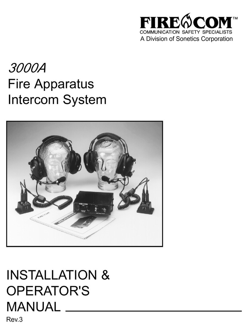 Firecom 3000A Guide de l'administrateur Firecom 3000A Guide de l'administrateur