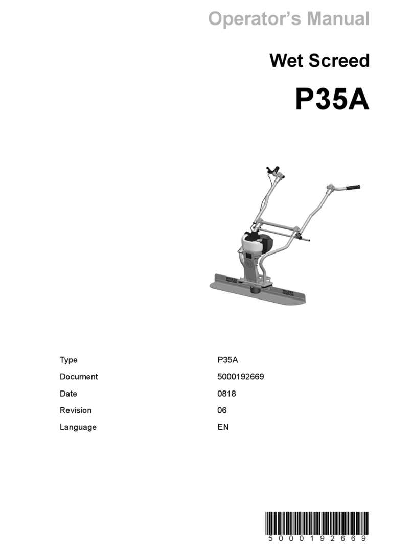 Wacker Neuson P 35A Manuel utilisateur