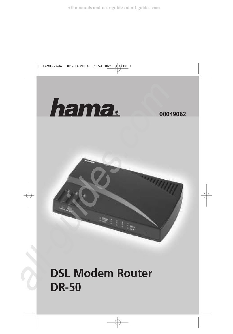 Hama DR-50 Manuel utilisateur