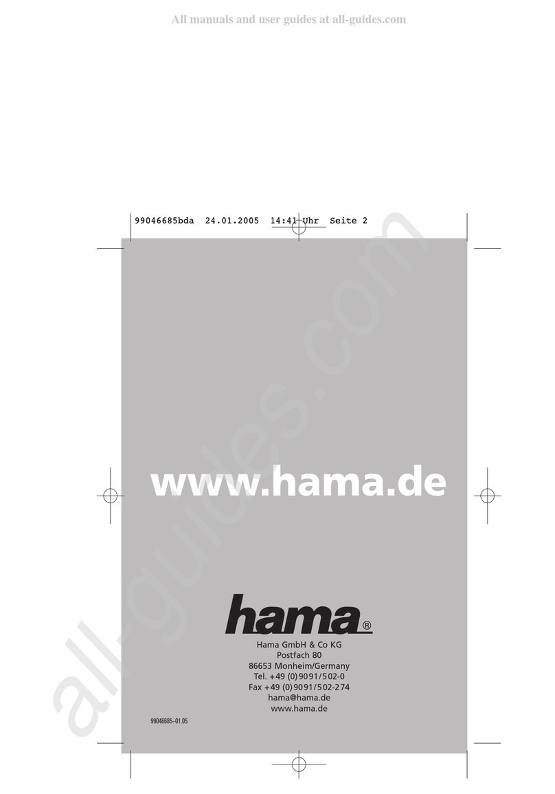 Hama Digi 2.5 Manuel utilisateur