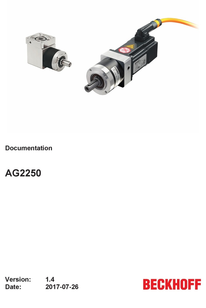 Beckhoff AG2250 Manuel de l'opérateur