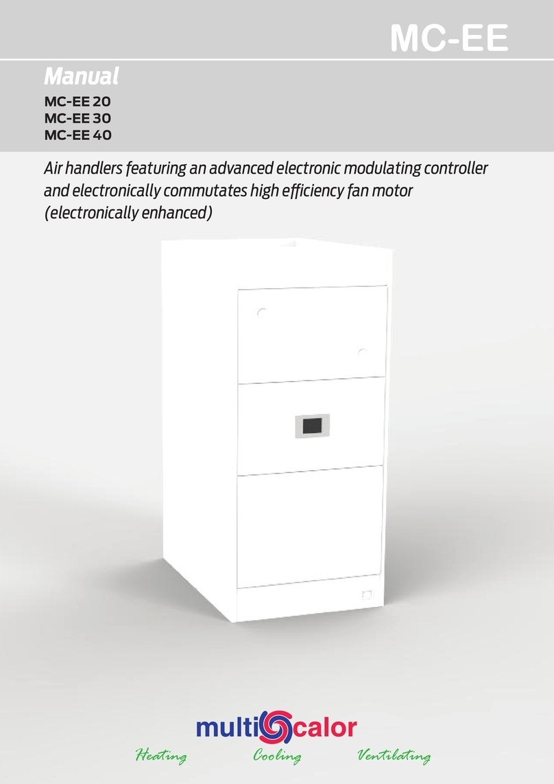 Multicalor MC-EE Series Manuel utilisateur