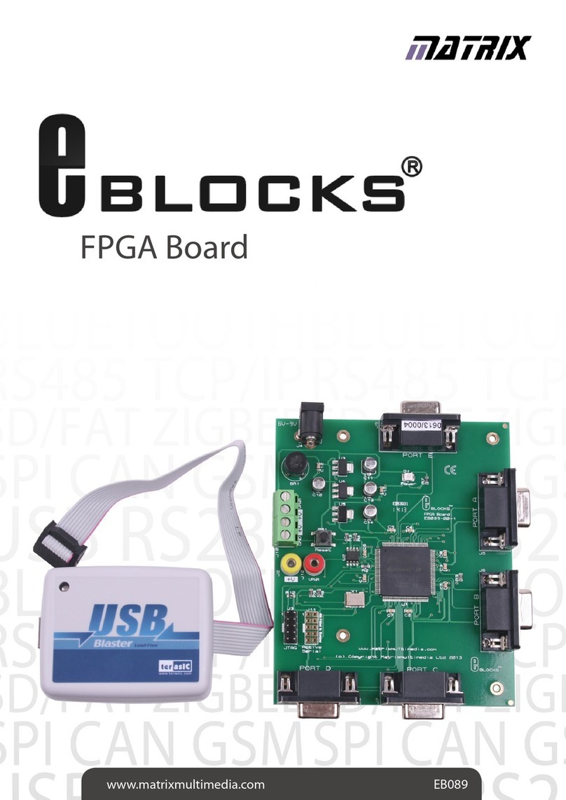 Matrix Eblocks EB089 Manuel utilisateur