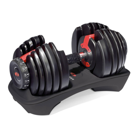 Bowflex SelectTech BD552 Manuel utilisateur Bowflex SelectTech BD552 Manuel utilisateur