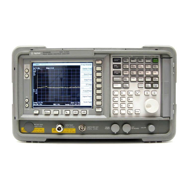 Agilent Technologies ESA-E Series Manuel