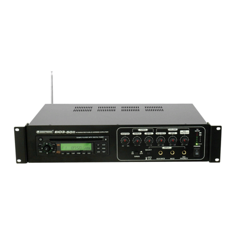 Omnitronic EIO3-50II Manuel utilisateur