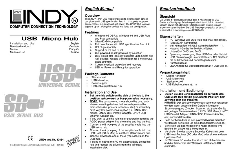 Indy 32884 Guide de démarrage rapide