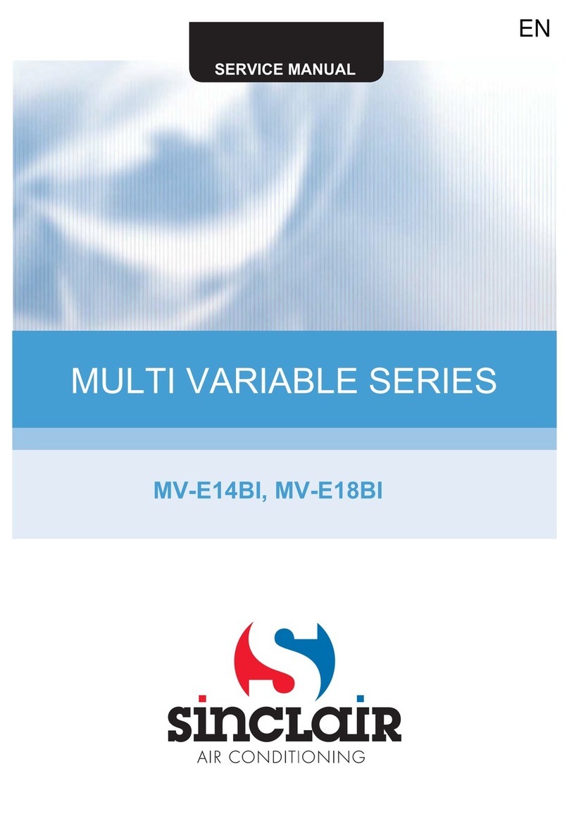 Sinclair MULTI VARIABLE SERIES Manuel utilisateur