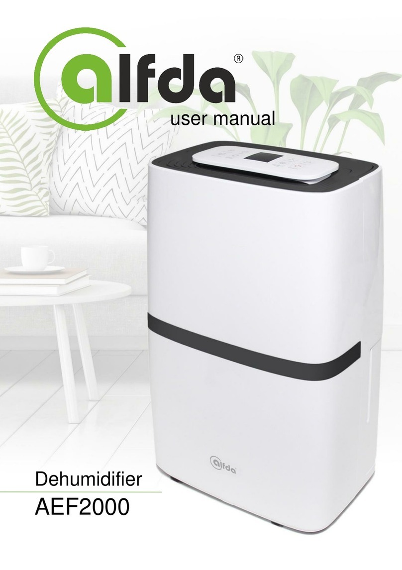 Alfda AEF2000 Manuel utilisateur