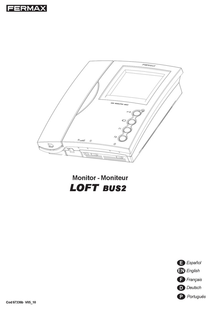 Fermax LOFT BUS2 Manuel utilisateur