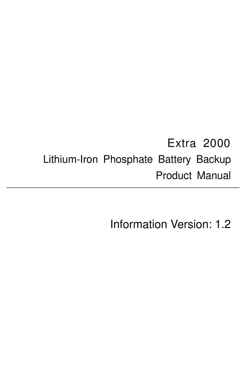 Pylontech Extra 2000 Manuel utilisateur