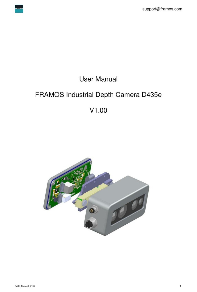 FRAMOS D435e Manuel utilisateur