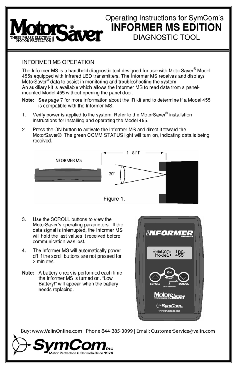 SymCom INFORMER MS Manuel utilisateur