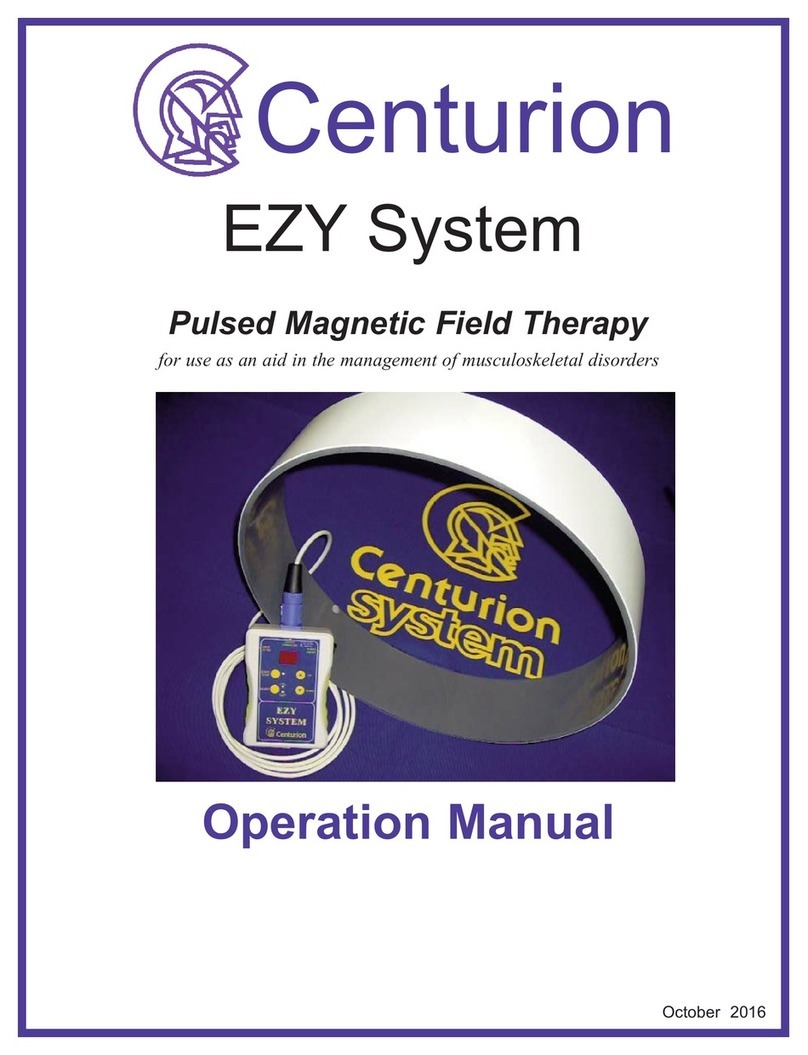 Centurion EZY System Manuel utilisateur