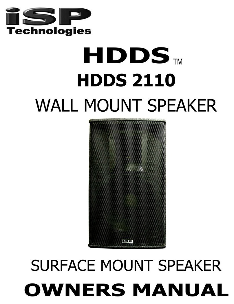 iSP Technologies HDDS Series Manuel utilisateur