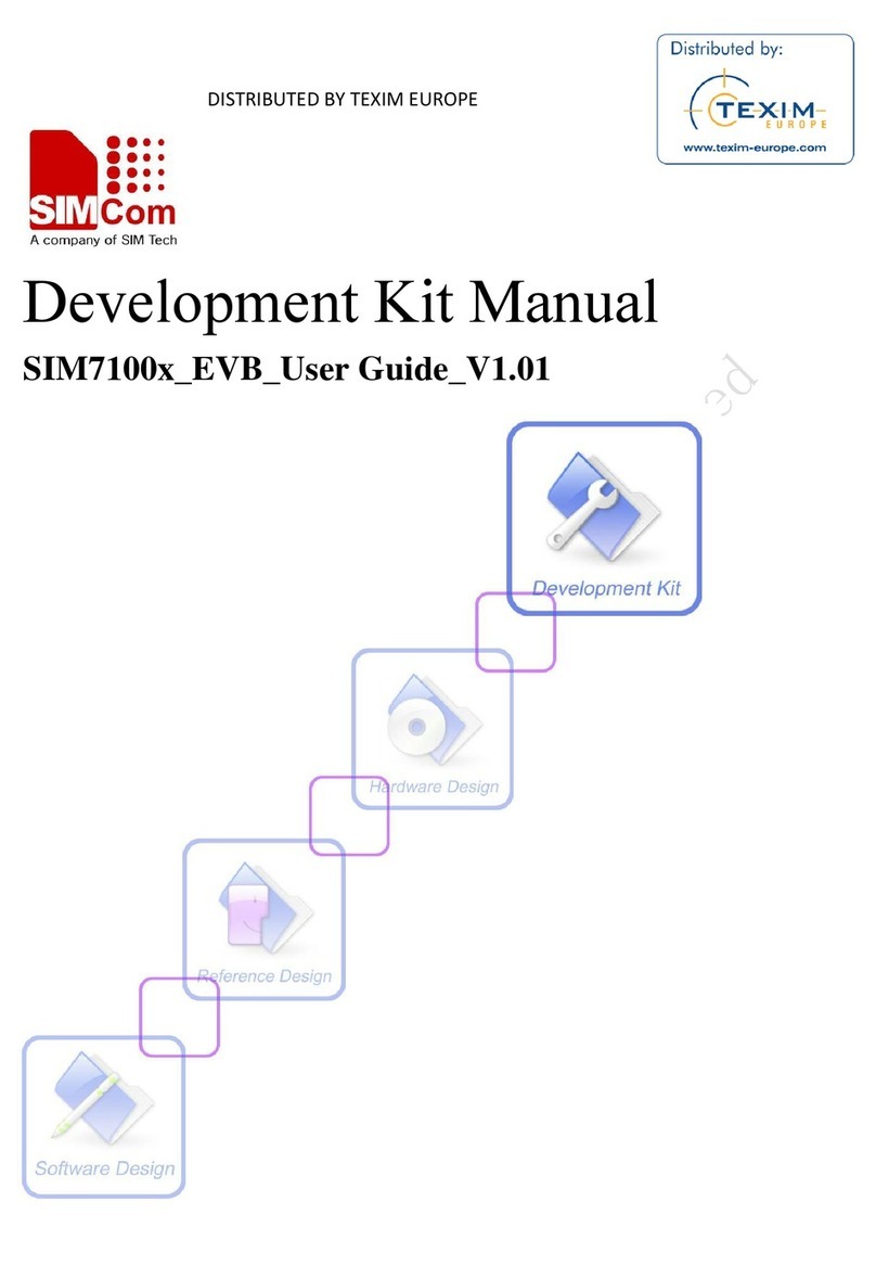 SimCom SIM7100x EVB Manuel utilisateur
