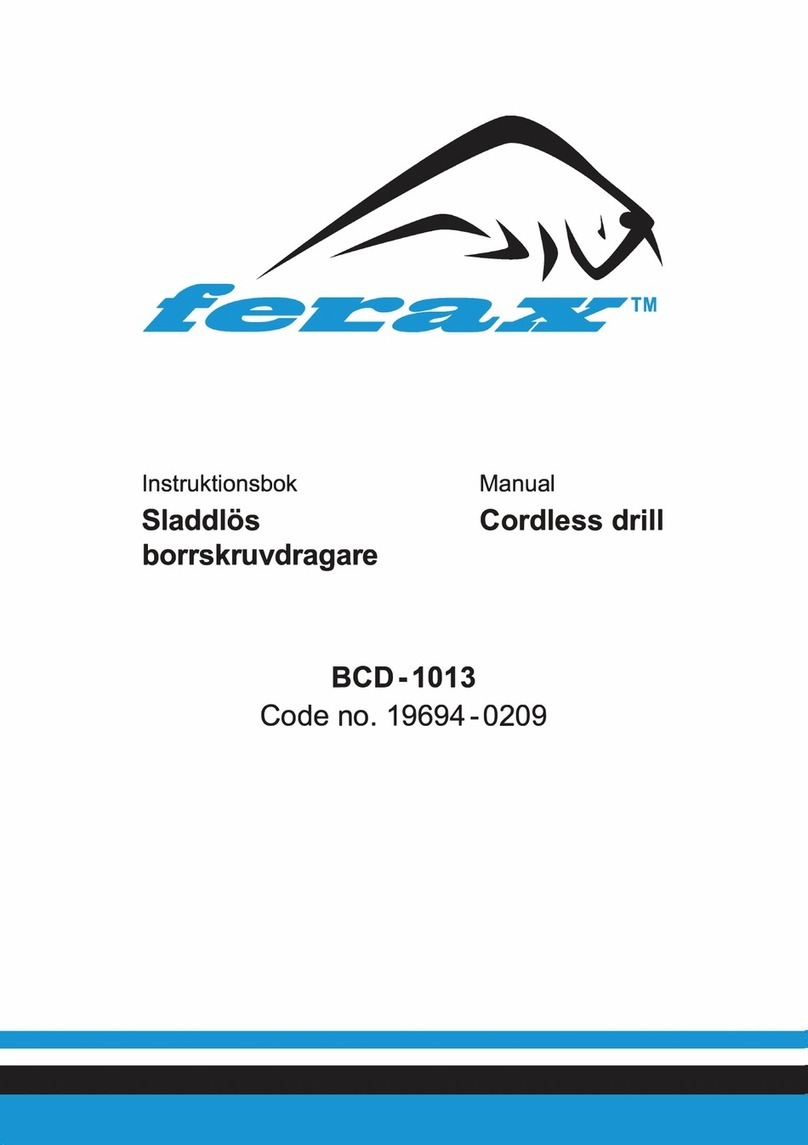 Ferax BCD-1013 Manuel utilisateur
