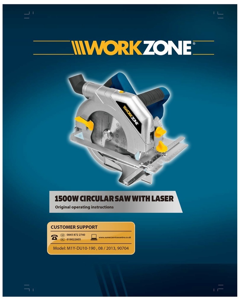 Workzone M1Y-DU10-190 Manuel utilisateur