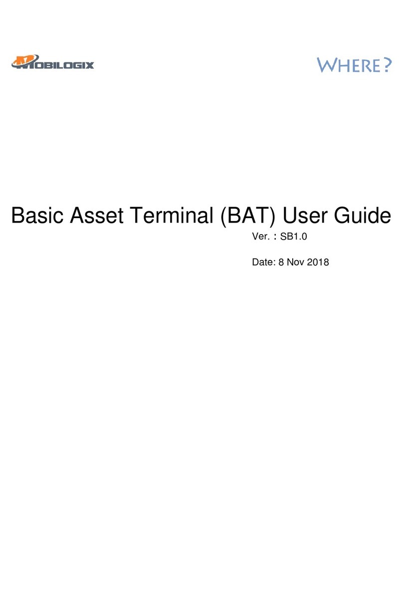 Mobilogix Basic Asset Terminal Manuel utilisateur