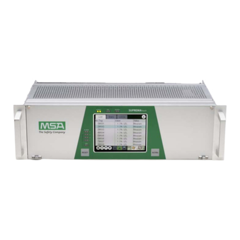 MSA SUPREMA Touch Instructions d'installation et d'utilisation