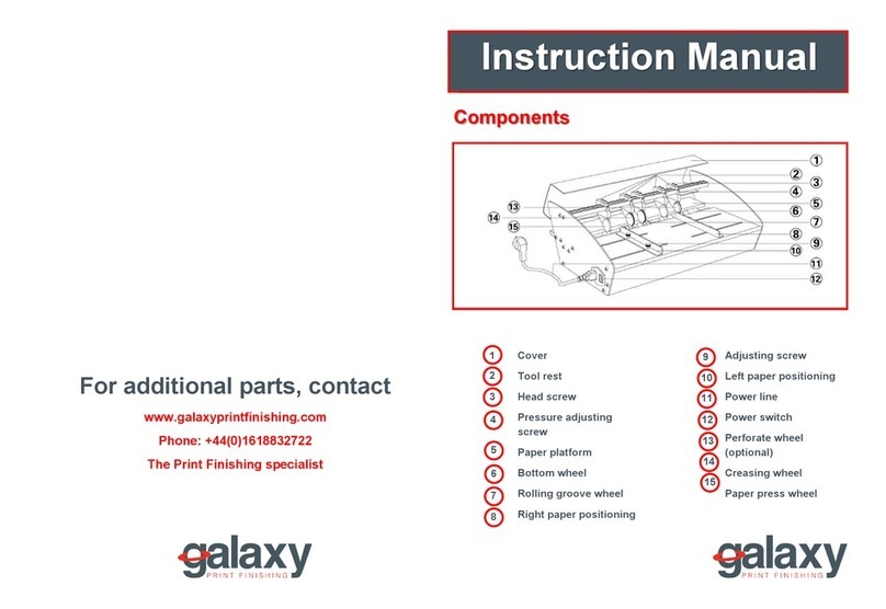 Galaxy PAC 400 Manuel utilisateur
