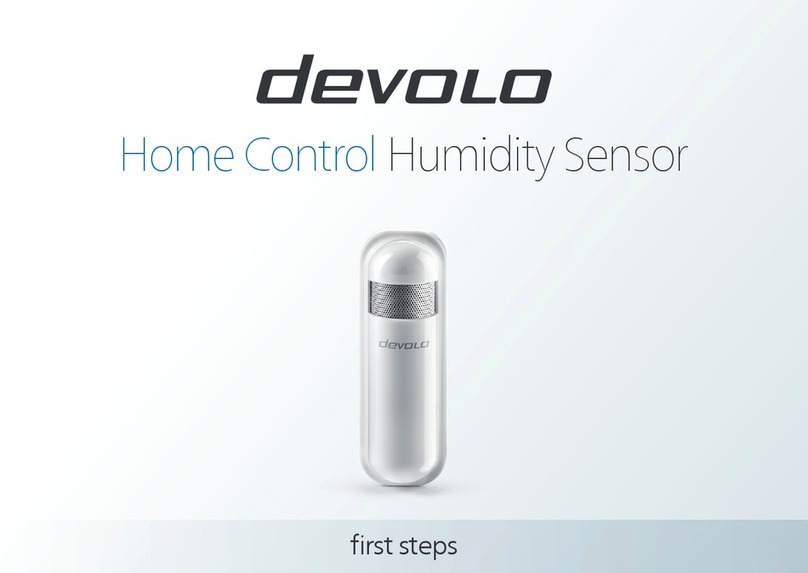 Devolo Home Control Humidity Sensor Manuel utilisateur