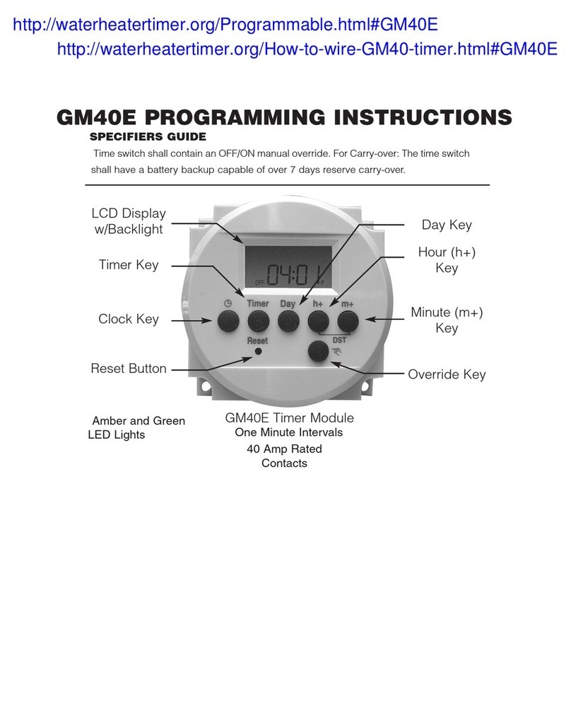 Grasslin GM40E Manuel d'installation
