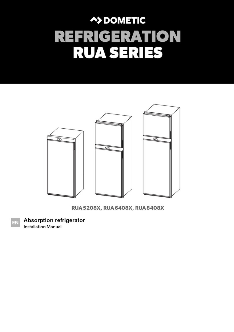Dometic RUA Series Manuel utilisateur