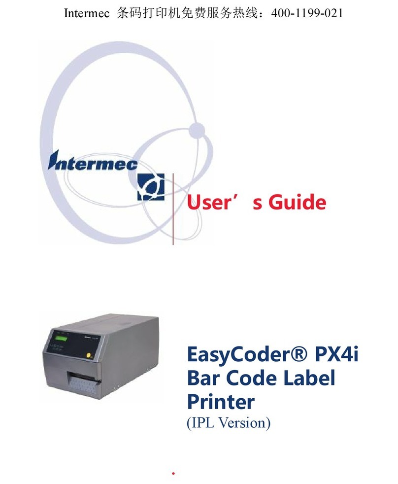 Intermec EasyCoder PX4i Manuel utilisateur